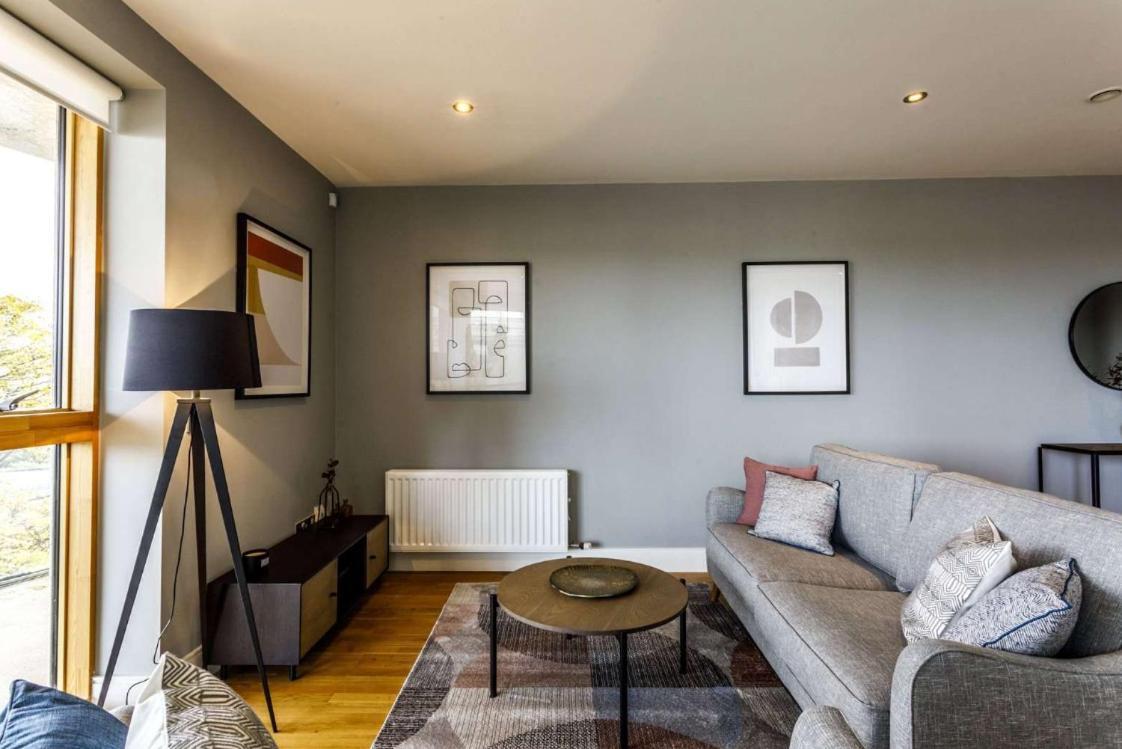 Private Room Available In Spacious High Rise Apartment With Park & City View Dublín Exterior foto
